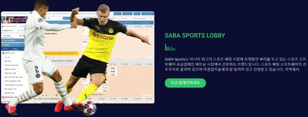 [스포츠북리뷰3] 해외스포츠북의 기준 전통강호 MAXBET-IBC-SABA SPORTS